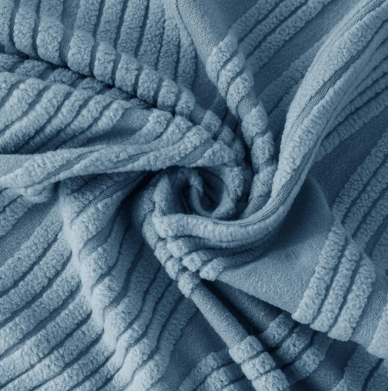 Universal Jacquard Crizzle Pattern Fabric Sofa Cover (Light Blue)