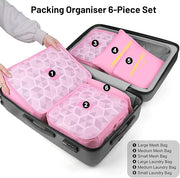 Travel Storage Bag Luggage Case Organizer Bag Set of 6 pcs