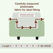Universal Sofa Couch Cover 140 GSM Sofa Slipcover (Maroon Zigzag)