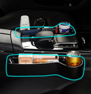 Car Seat Gap Filler Organizer Side Storage Box Pack of 2