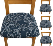Elastic Chair Seat Covers Stretch Chair Covers (Blue Ash)