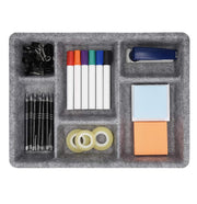 Felt Drawer Organizer Tray 6 Compartment