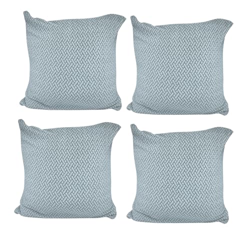 Polar Fleece Fabric Cushion Cover With Zipper (45 x 45 cm)(Light Grey)