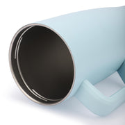 1200ML Custom Name Tumbler with Handle & 2 Straw Flip Lid (Non-Returnable & Non-Replaceable)
