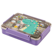 304 Stainless Steel Lunch Box for Kids, 4 Compartment Leak-Proof Bento Box with Lid