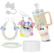 5 Accessories Set 40oz & 30oz Tumbler (Tumbler Not Included)