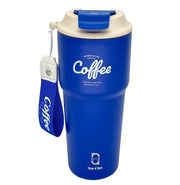 Stainless Steel Coffee Mug, 620 ML Spill Proof Travel Mug with Lid Insulated Tumbler