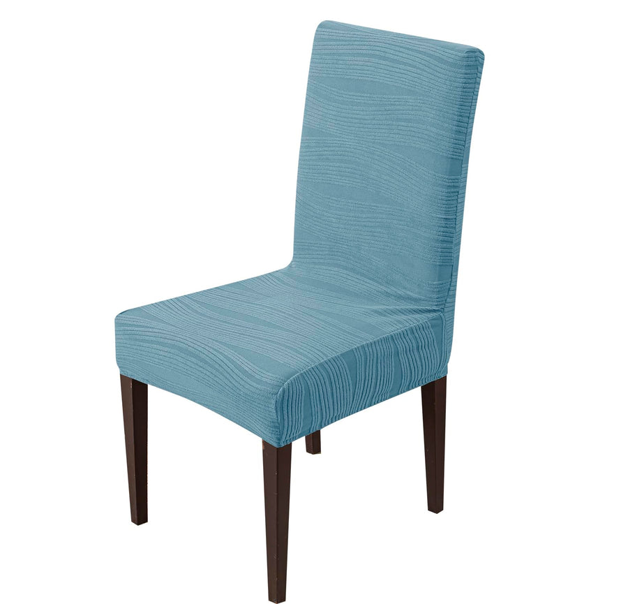 Stretchy Universal Jacquard Waterproof Chair Cover (Light Blue)
