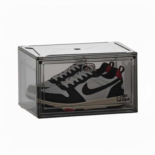 Shoe Storage Organizer Boxes Black