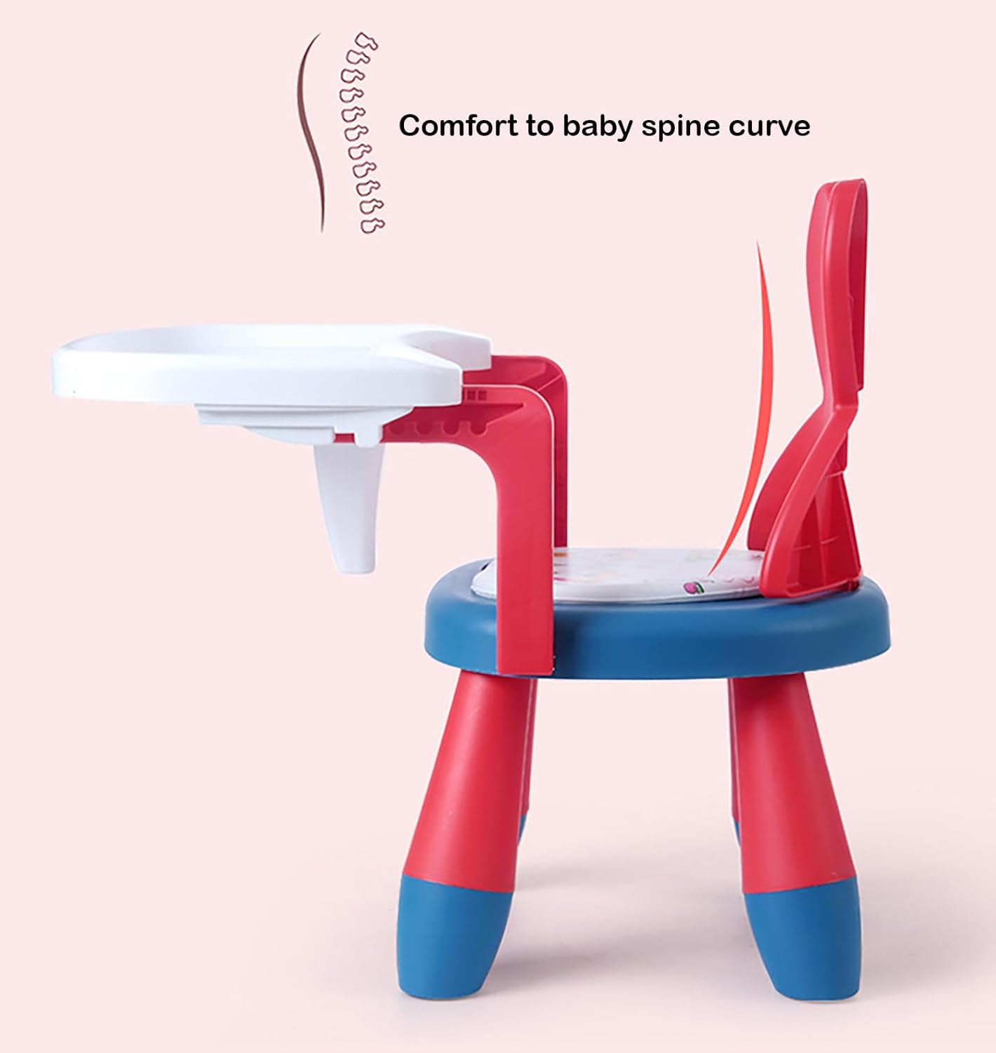 Detachable Toddler Chair & Stool – Adjustable & Compact