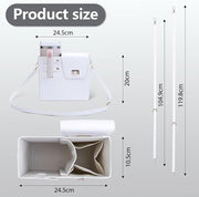 Crossbody Tumbler Holder with Purse Compartment