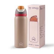 Sippease 950ML Stainless Steel Bottle with Straw
