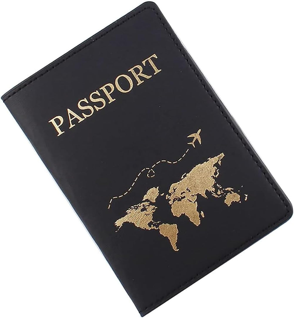 Multi-Functional PU Leather Travel Passport Case