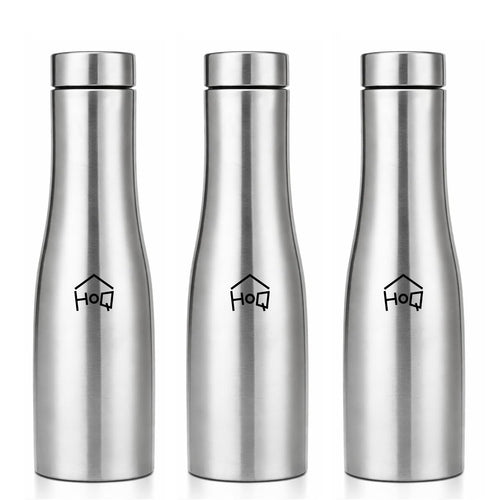 House of Quirk 1L Stainless Steel Water Bottles  | Leak-Proof & Reusable