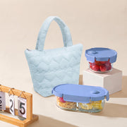 Heart Design Soft Insulated Lunch Bag