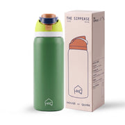 Sippease 950ML Stainless Steel Bottle with Straw
