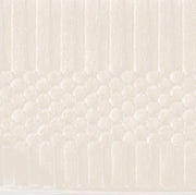 Ridge Plush Sofa Cover  Floral Design - Ivory