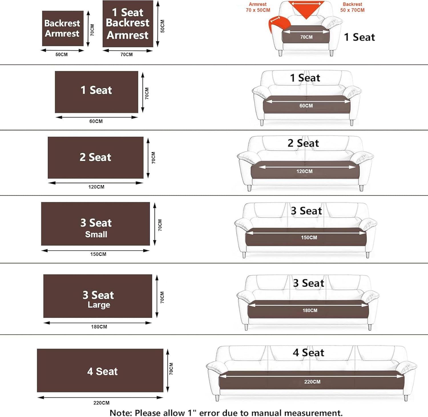 Printed Sofa Cover for Indian Sofa Set Quilted, Washable & Durable (Beige Garland)