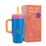 530ML Kids Tumbler Stainless Steel with Handle & Lid