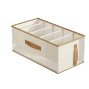 5 Grid Storage Box Organizer - Beige