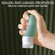 Portable Travel Bottles, 60ML Leakproof Silicone Travel Bottles Set of 3
