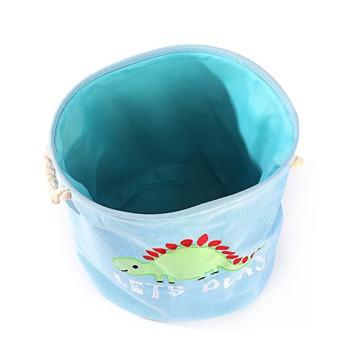 Round Laundry Basket Cute Cartoon Cloth Storage (Toys)
