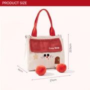 3D Leg Insulated Lunch Bag, Cute Thermal Lunch Tote, Large Capacity Meal Bag