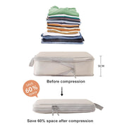 Compression Packing Cubes for Travel, 8 Set Packing Cubes Travel Organizer