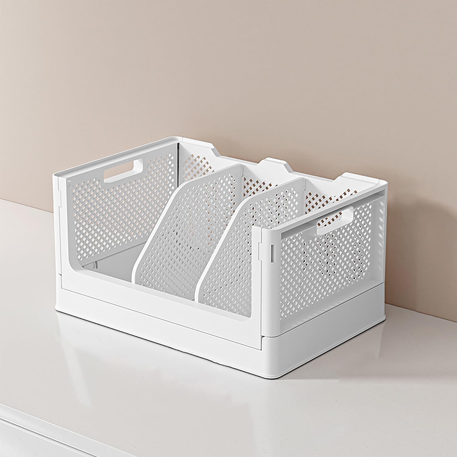 Foldable Plastic Desktop Storage Box