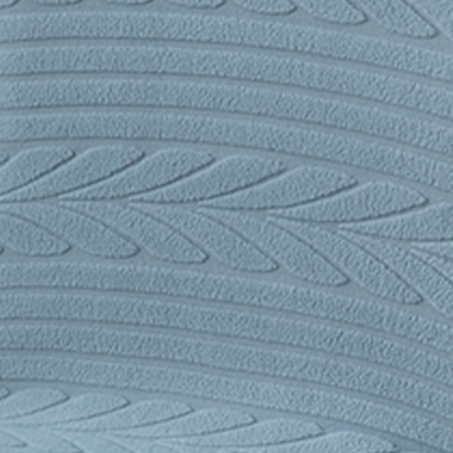 Flexible Stretch Dining Chair Cover 220 GSM Jacquard Fabric Universal Fit (Light Blue)