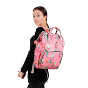 Maternity Backpack Baby Boy Girl  Diaper Bag Alpaca Printed