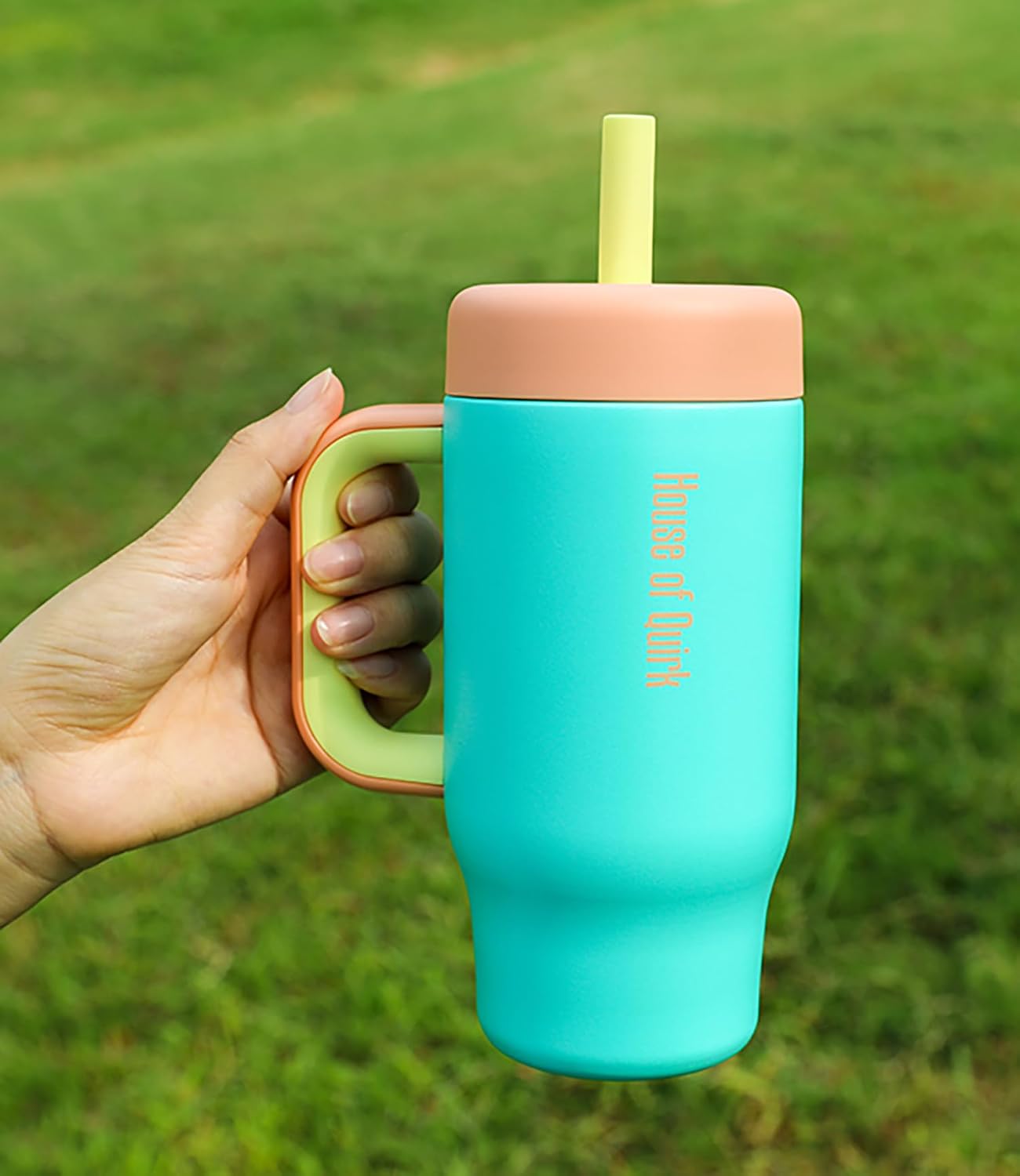 530ML Kids Tumbler Stainless Steel with Handle & Lid