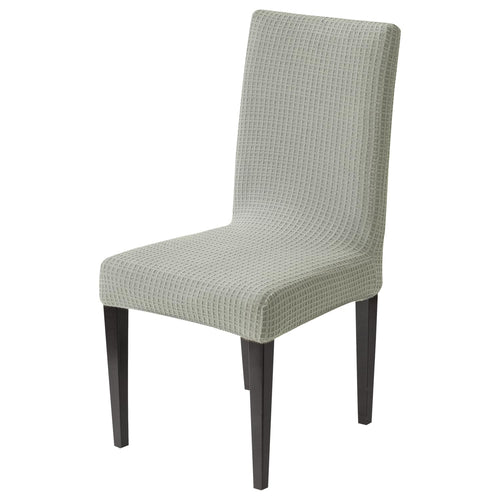 Decorative Dining Chair Cover – 220 GSM Stretch Jacquard Fabric (Grey)