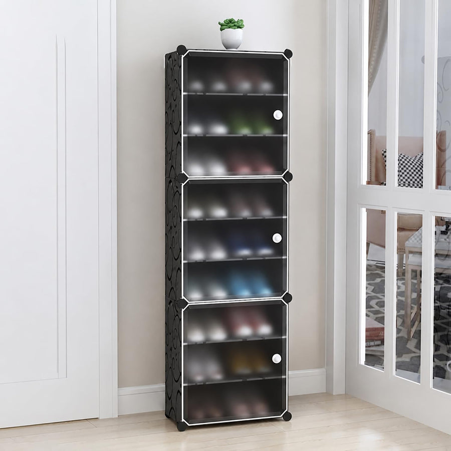 9-Tier Shoe Rack Organizer – Space-Saving Footwear Storage Solution
