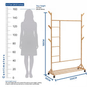 Floor Standing Multifunctional Coat & Clothes Rack