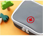 Portable First Aid Empty Kit Pouch (Grey)