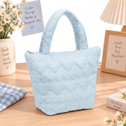 Heart Design Soft Insulated Lunch Bag