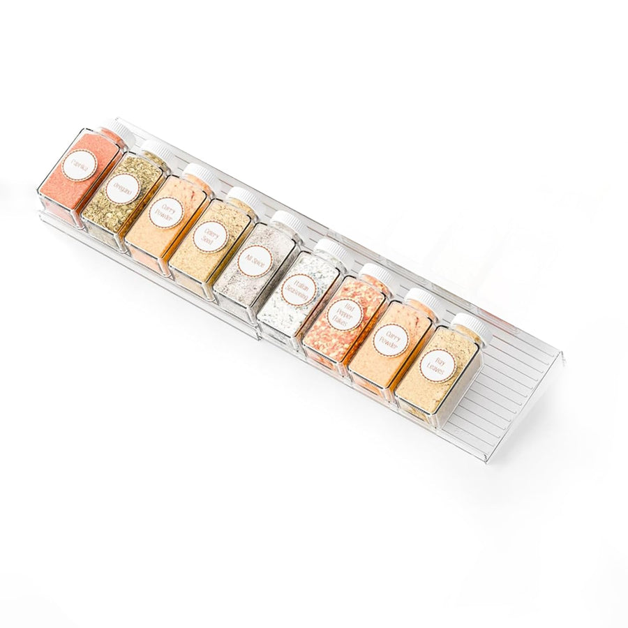 Clear Acrylic Drawer Organizer | Spice Jar Organizer
