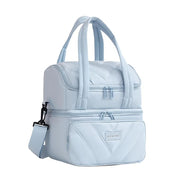 14L Double Decker Insulated Lunch Bag with Cup Holder