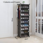 9-Tier Shoe Rack Organizer – Space-Saving Footwear Storage Solution