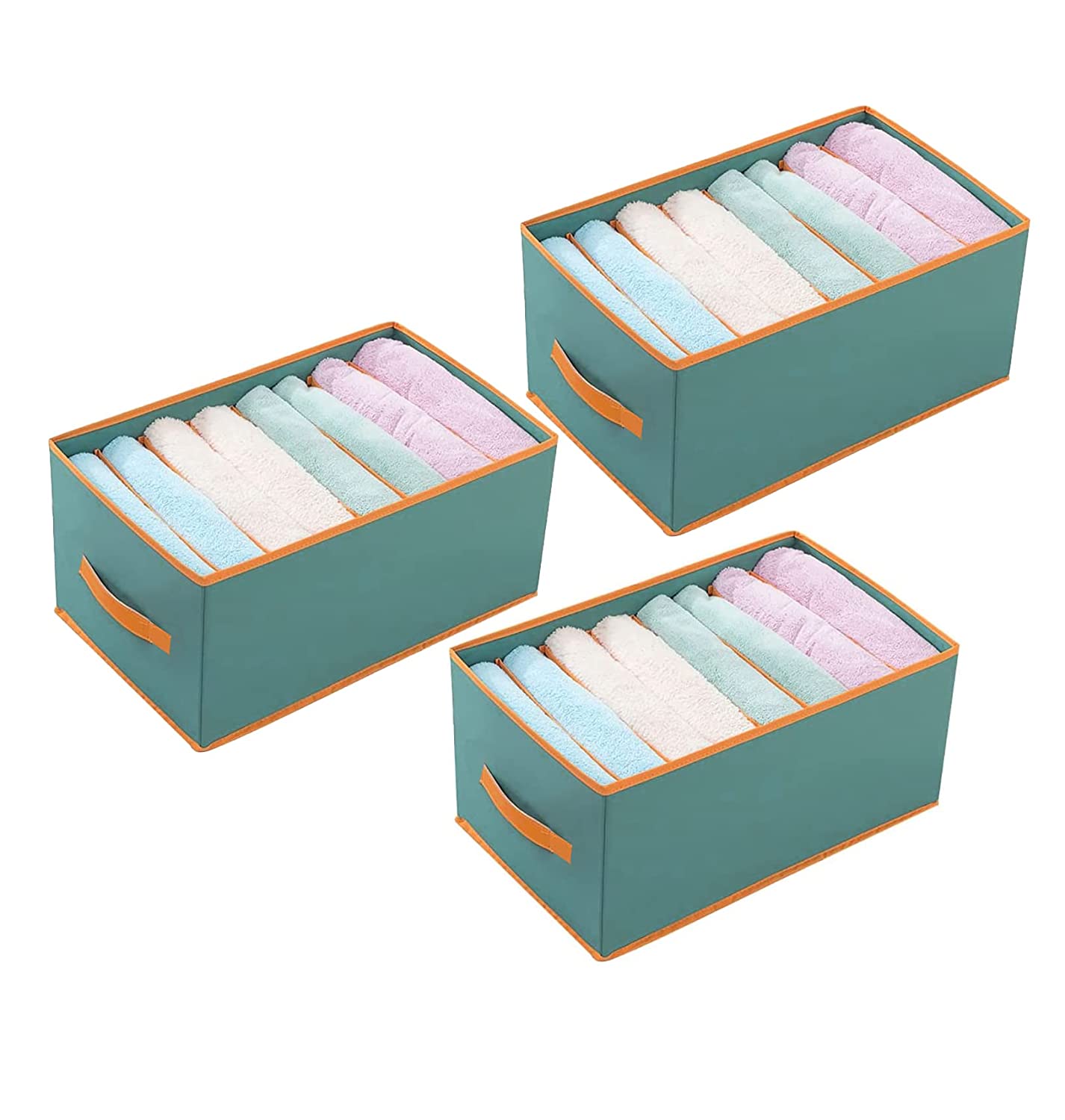 8 Grid Storage Box Organiser (Pack of 3)