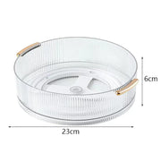 360 Rotating Lazy Susan Turntable (Transparent)
