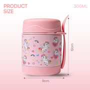 304 Stainless Steel Baby Feeding Bowl with Spoon, 300ml