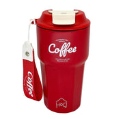 Stainless Steel Coffee Mug, 420 ML Spill Proof Travel Mug with Lid Tumbler