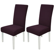 Stretchy Universal Jacquard Chair Cover-Wine