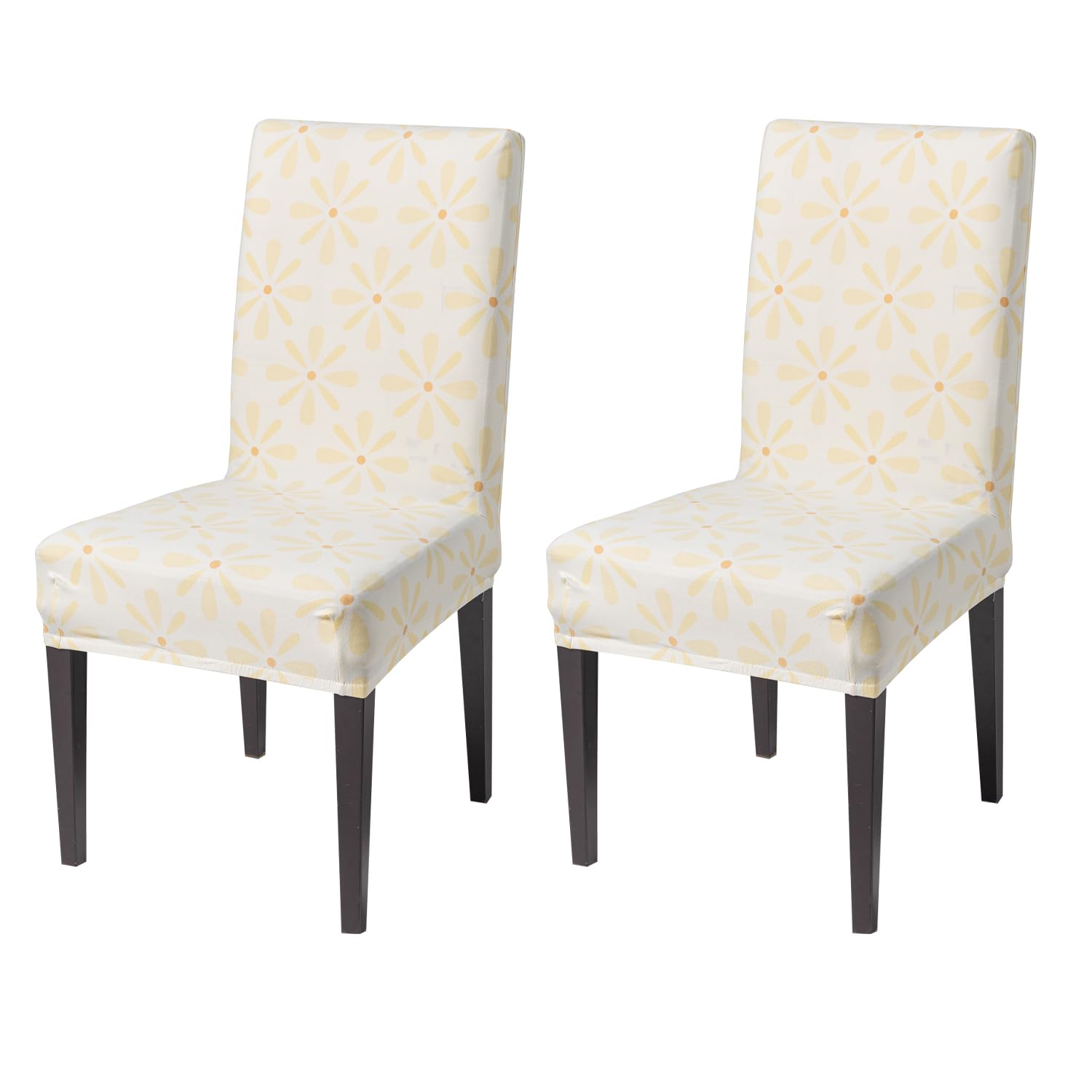 Elastic Chair Cover Stretch Removable Washable (Sunny Bloom)
