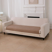 Zenith Luxury Chenille Sofa Mat - Champagne Chenille Fabric 1 Pc