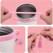 6-Piece Tumbler Accessories Set – Bow Pink | 40oz & 30oz | Tumbler Not Included