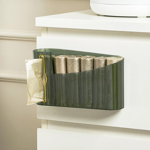 Punch-Free Wall-Mounted Storage Box (White)