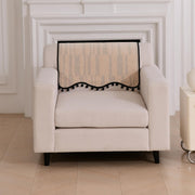 Grain Luxury Chenille Sofa Mat Ash Chenille Fabric 1 Pc